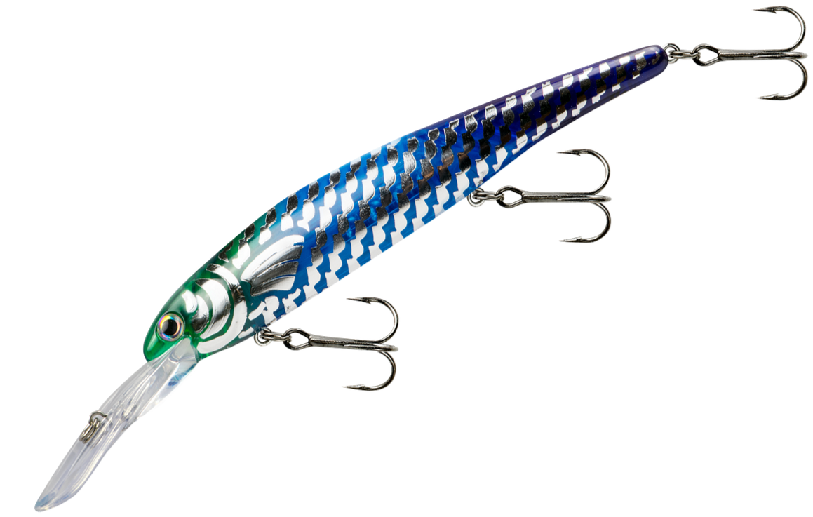 Bandit Generator Chrome Walleye Deep 4 5/8 inch Trolling Plug