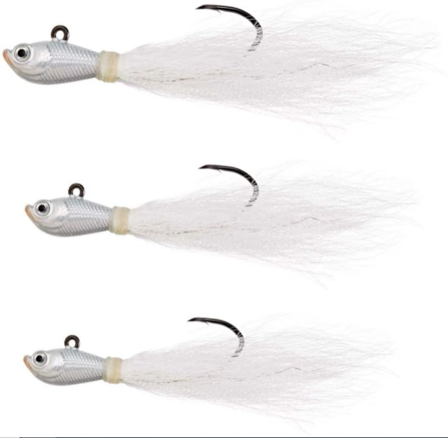 Eagle Claw Trokar Pro-V Bucktail Hair Jig Assortment Pack