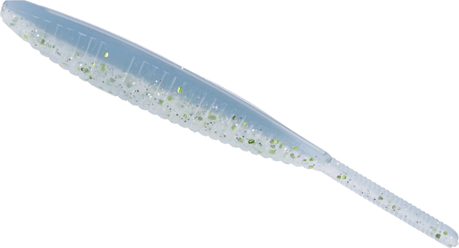 Gary Yamamoto 5 Inch Shad Shape Floating Drop Shot Worm - 8 Pack