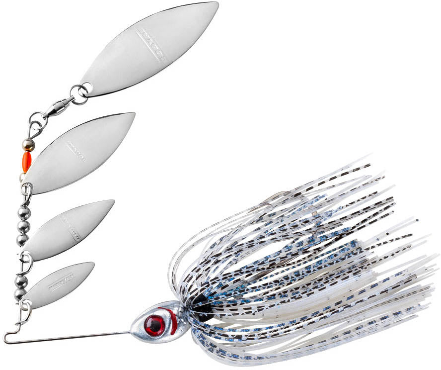 Booyah Super Shad 3/8 oz Quad Spinnerbait