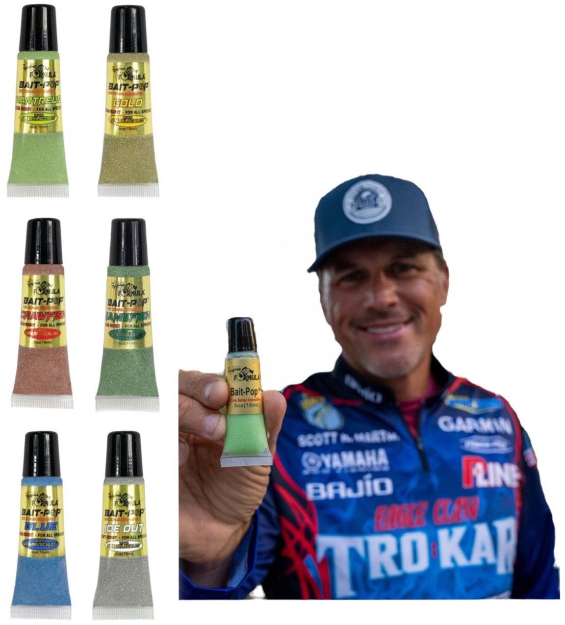 The Original Fish Formula Bait-Pop Attractant Legend Packs - 6 CT