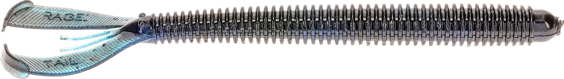 Strike King Twin Tail Rage Menace 6 inch Soft Plastic Worm - 6 Pack