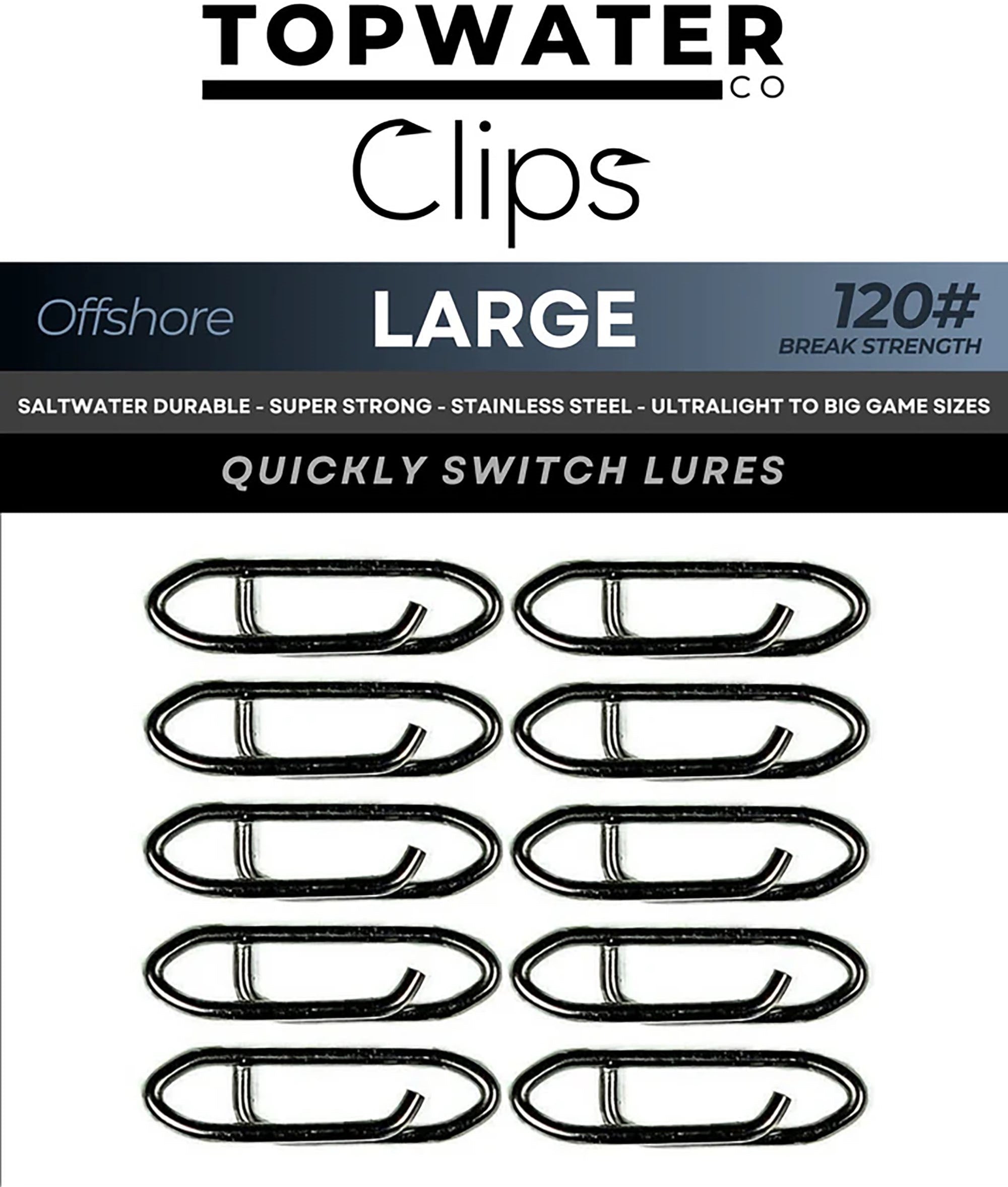 Topwater Co Speed Clips