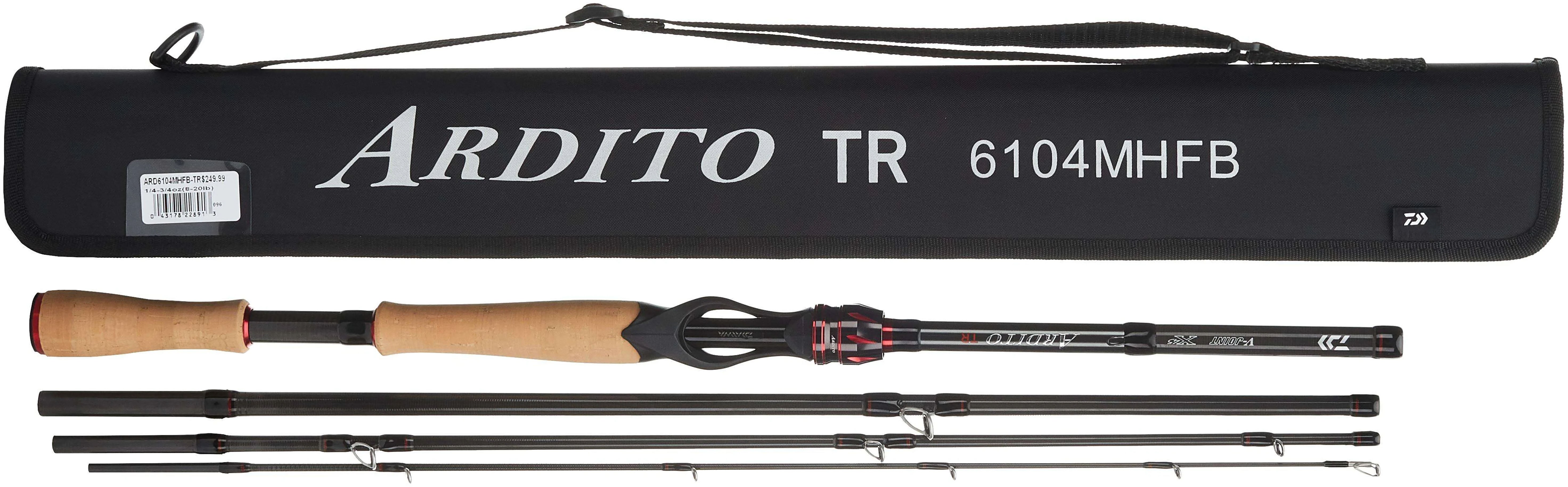 Daiwa Ardito 4 Piece Travel Rods