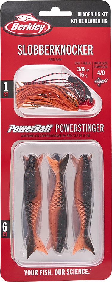 Berkley Slobberknocker and PowerStinger Kit - 3/8 oz