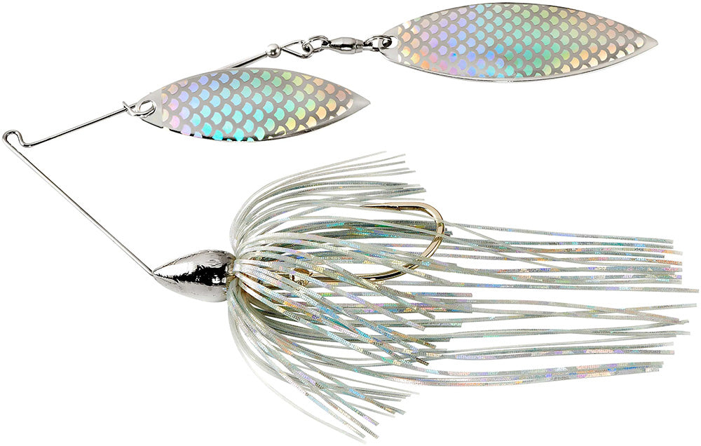 War Eagle Double Willow Nickel Frame Spinnerbait - 3/8 oz