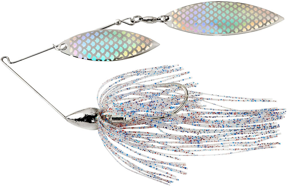 War Eagle Double Willow Nickel Frame Spinnerbait - 3/8 oz