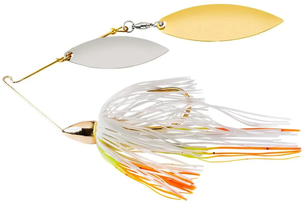 War Eagle Double Willow Gold Frame Spinnerbait - 3/8 oz