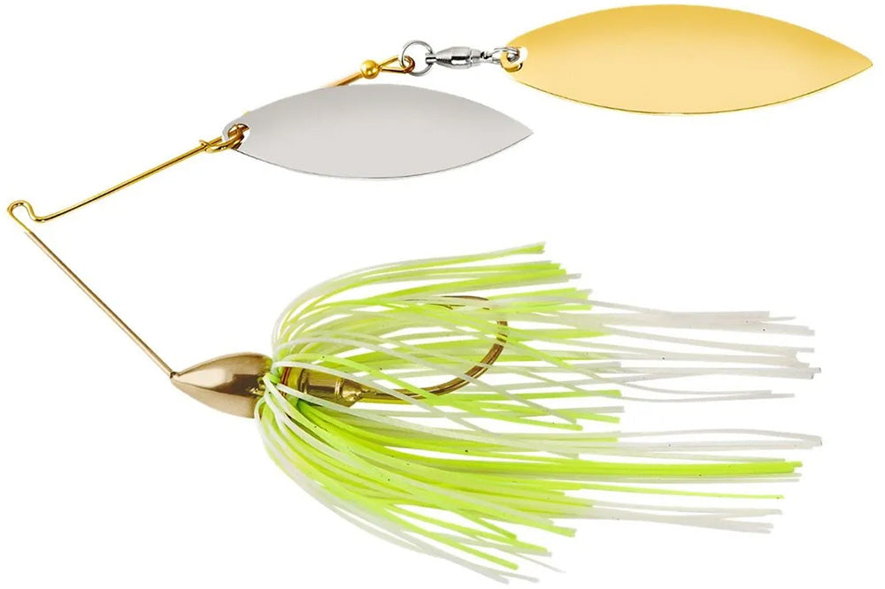 War Eagle Double Willow Gold Frame Spinnerbait - 3/8 oz