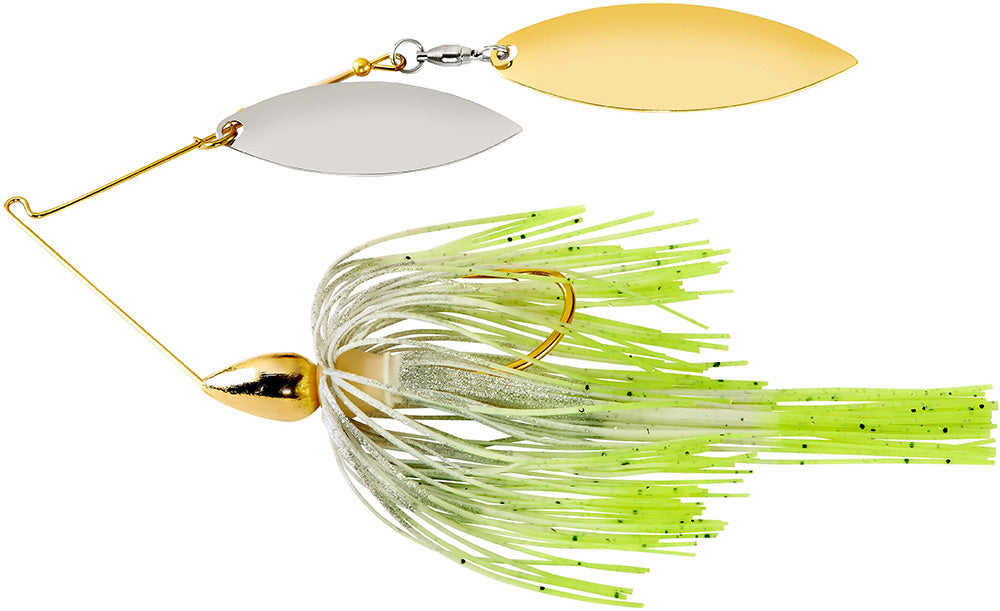 War Eagle Double Willow Gold Frame Spinnerbait - 3/8 oz