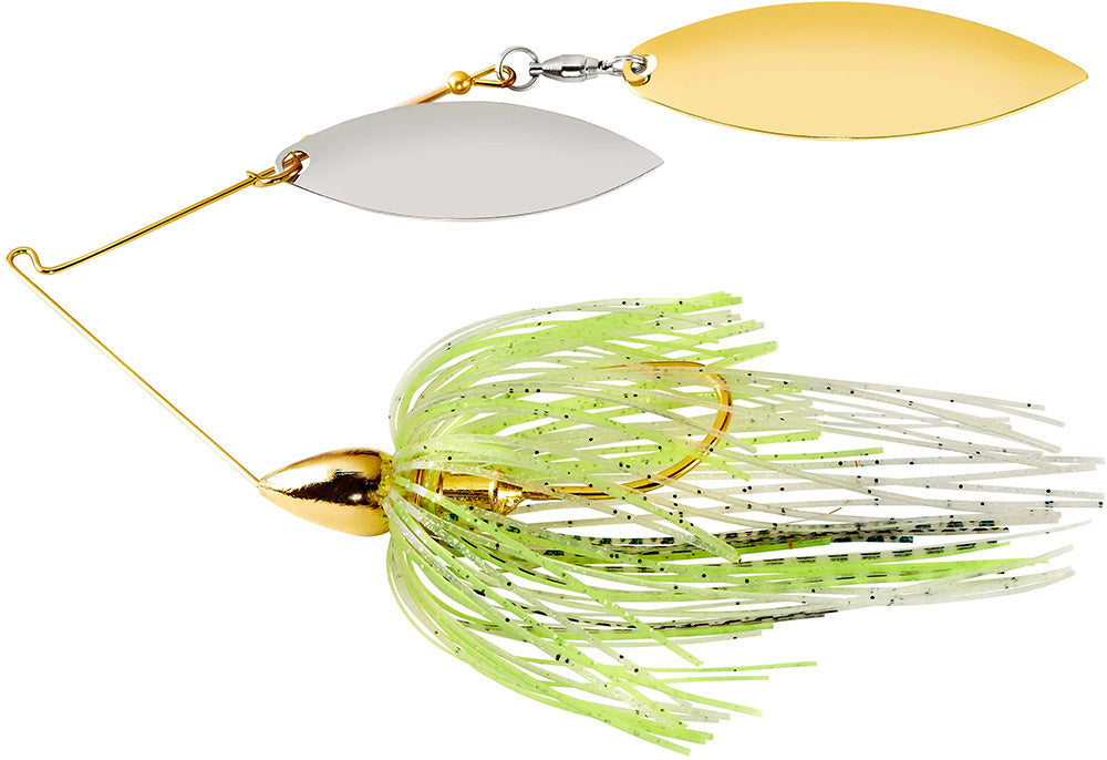 War Eagle Double Willow Gold Frame Spinnerbait - 3/8 oz