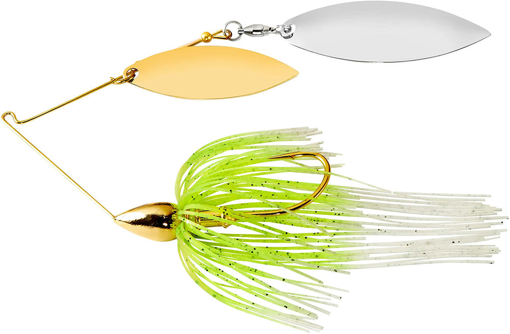 War Eagle Double Willow Gold Frame Spinnerbait - 3/8 oz