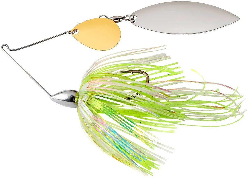 War Eagle Tandem Colorado Willow Nickel Frame Spinnerbait - 3/8 oz