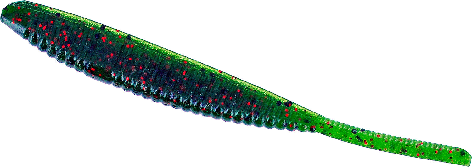 Gary Yamamoto 3.75 Inch Shad Shape Worm Drop Shot Bait - 10 Pack