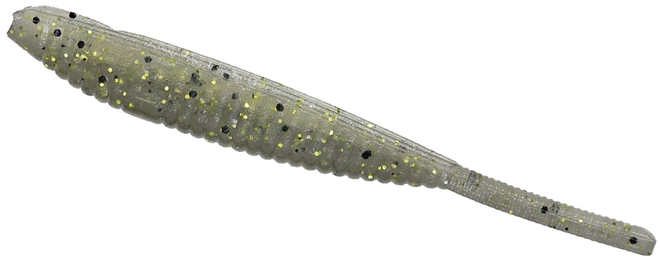 Gary Yamamoto 3.75 Inch Shad Shape Worm Drop Shot Bait - 10 Pack