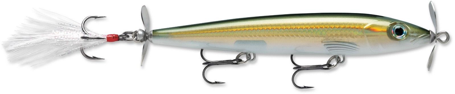 Rapala X-Rap Prop 11 Topwater Prop Bait Gold Olive