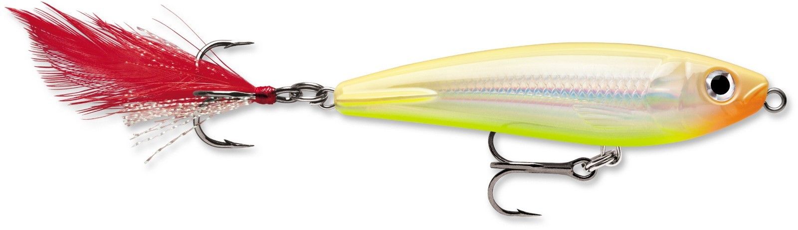 Rapala X-Rap Subwalk 15 Topwater Subsurface Walker Bone Chartreuse