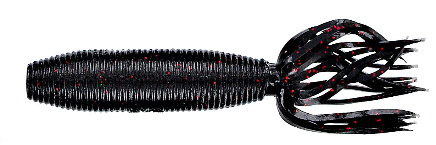 Gary Yamamoto 4 Inch Fat Ika Soft Plastic Skirted Grub - 10 Pack