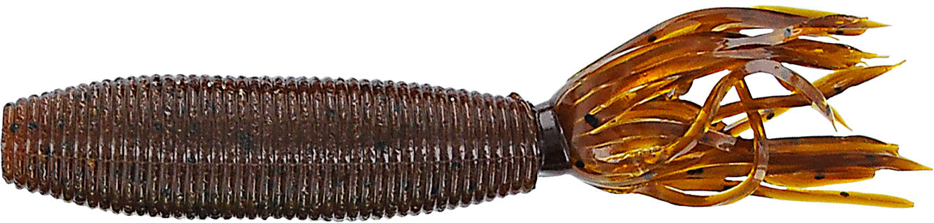 Gary Yamamoto 4 Inch Fat Ika Soft Plastic Skirted Grub - 10 Pack