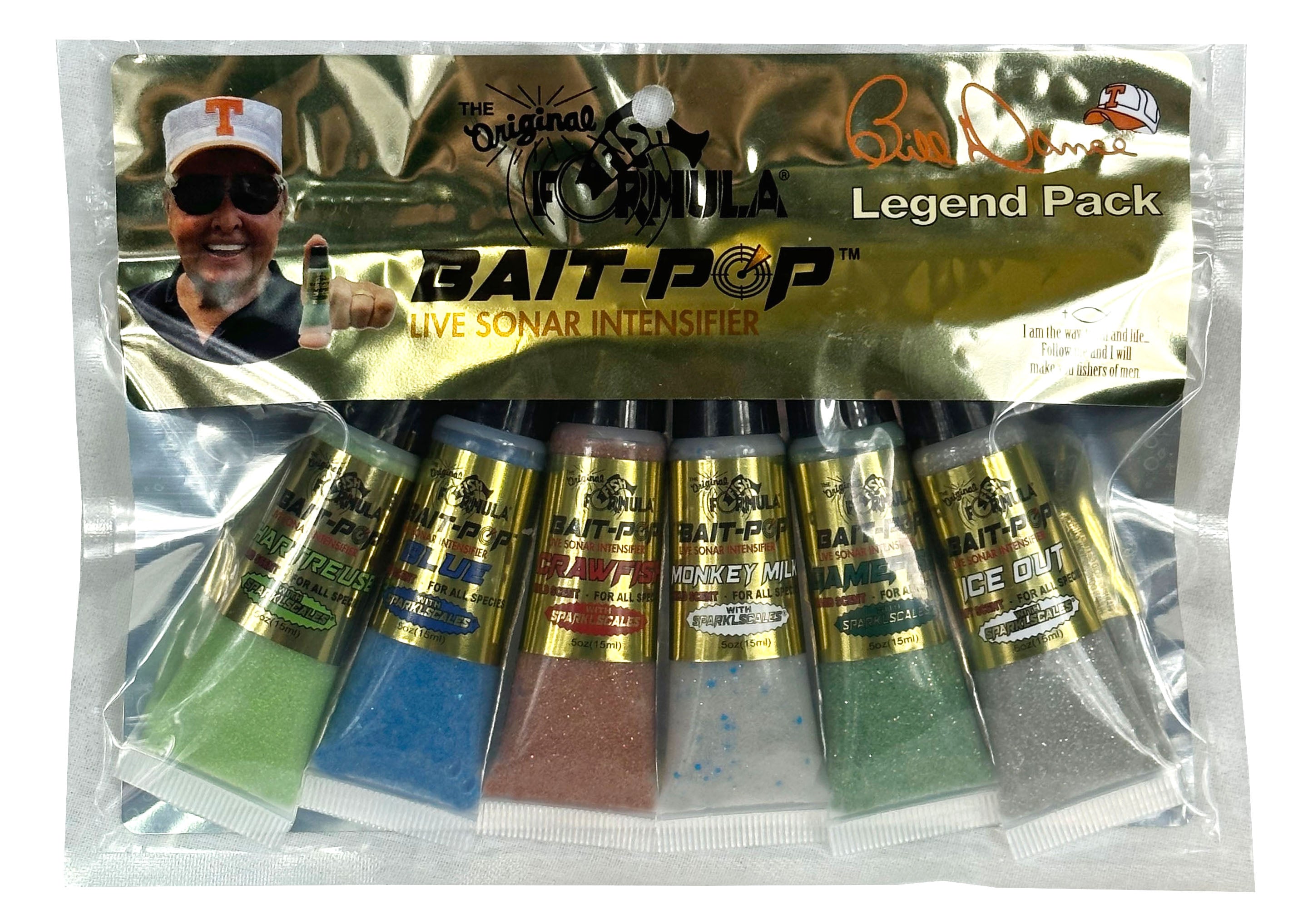 The Original Fish Formula Bait-Pop Attractant Legend Packs - 6 CT