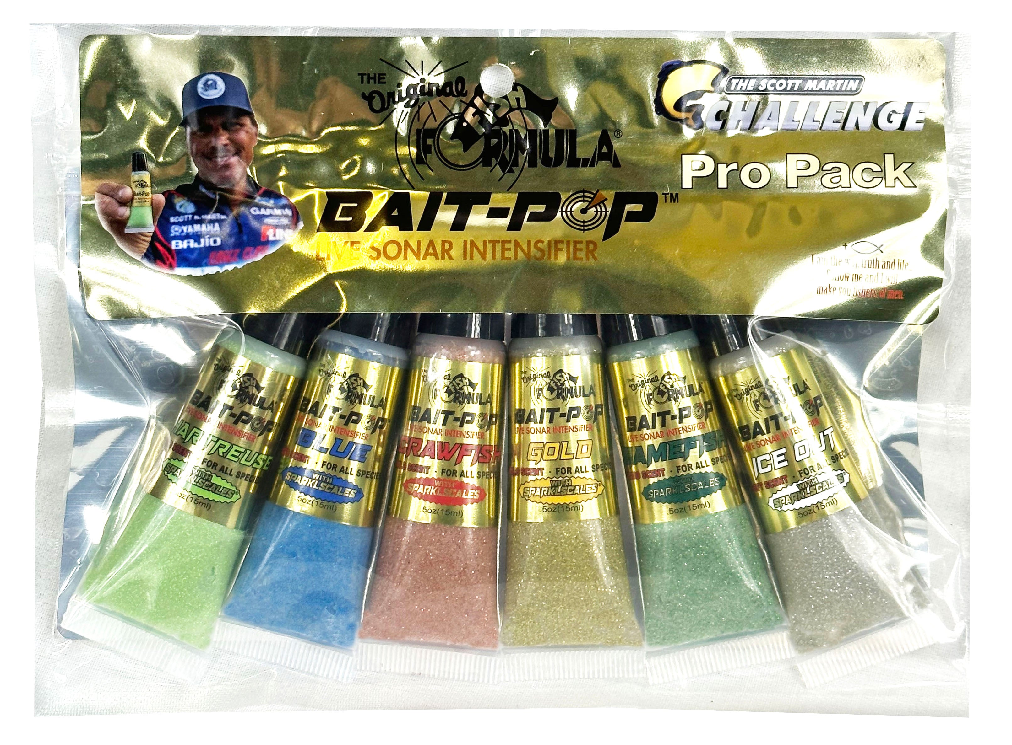 The Original Fish Formula Bait-Pop Attractant Legend Packs - 6 CT