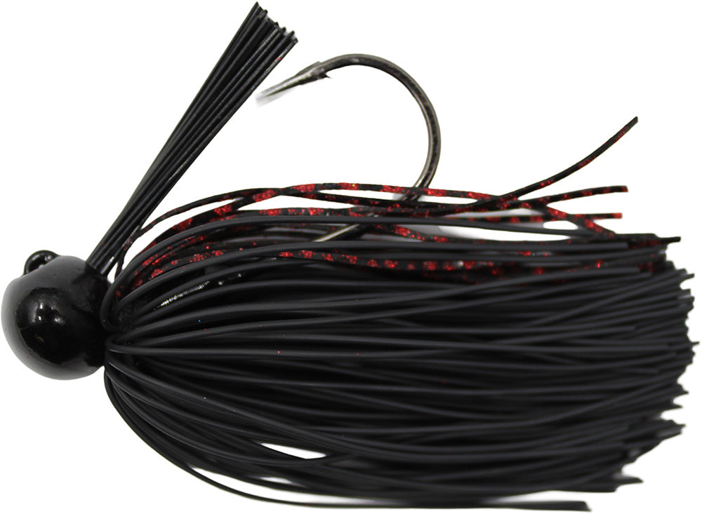 Bass Patrol Round Rubber Western Football Jig