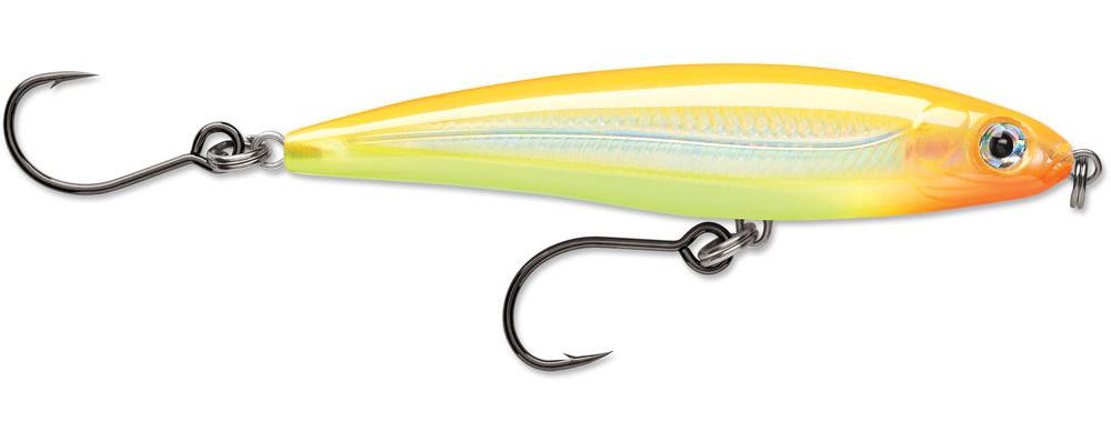 Rapala SXRT10 X-Rap Twitchin' Minnow 4 inch Twitchbait Bone Chartreuse