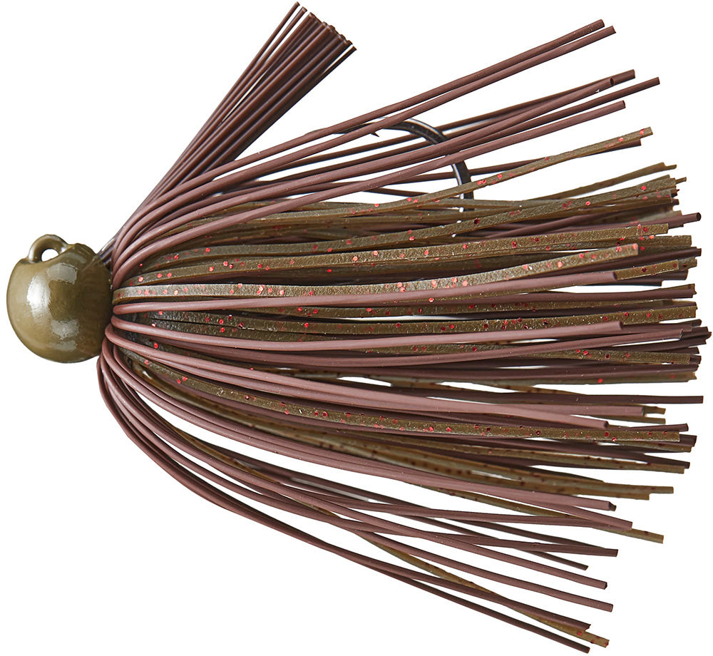 Bass Patrol Round Rubber Western Football Jig