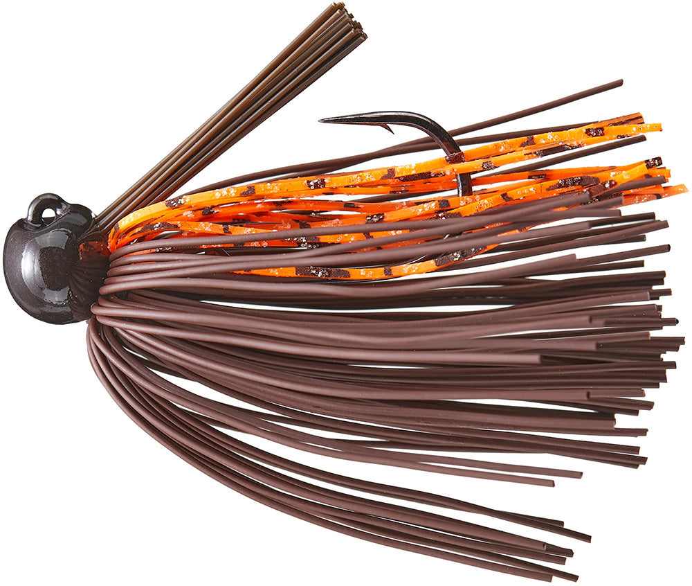 Bass Patrol Round Rubber Western Football Jig