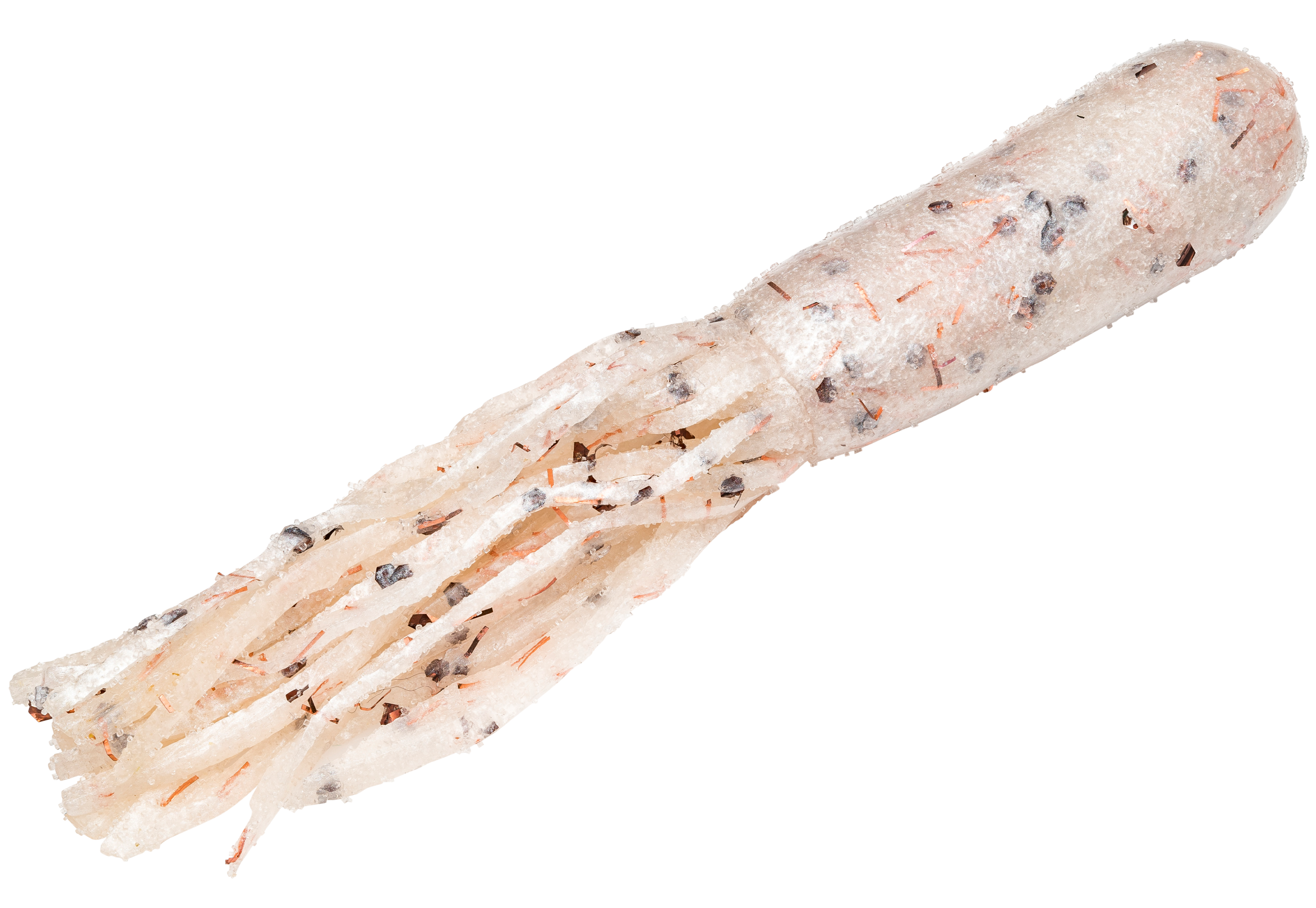 Strike King Pro Model Coffee Tubes 3 1/2 inch Soft Plastic Tube 8 pack