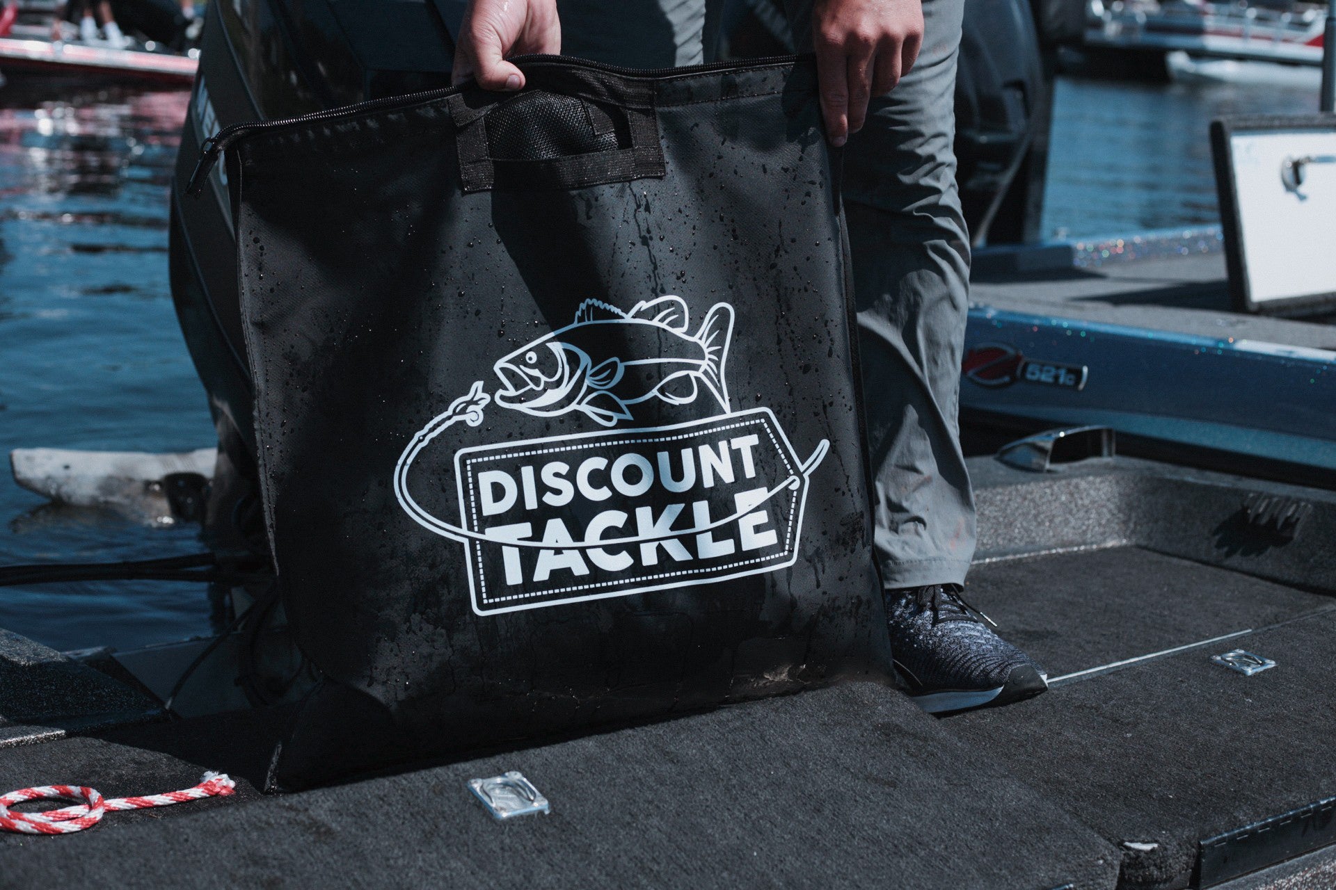 Discount Tackle x Accu-Cull Tournament Weigh-IN Bag w/ Mesh Liner