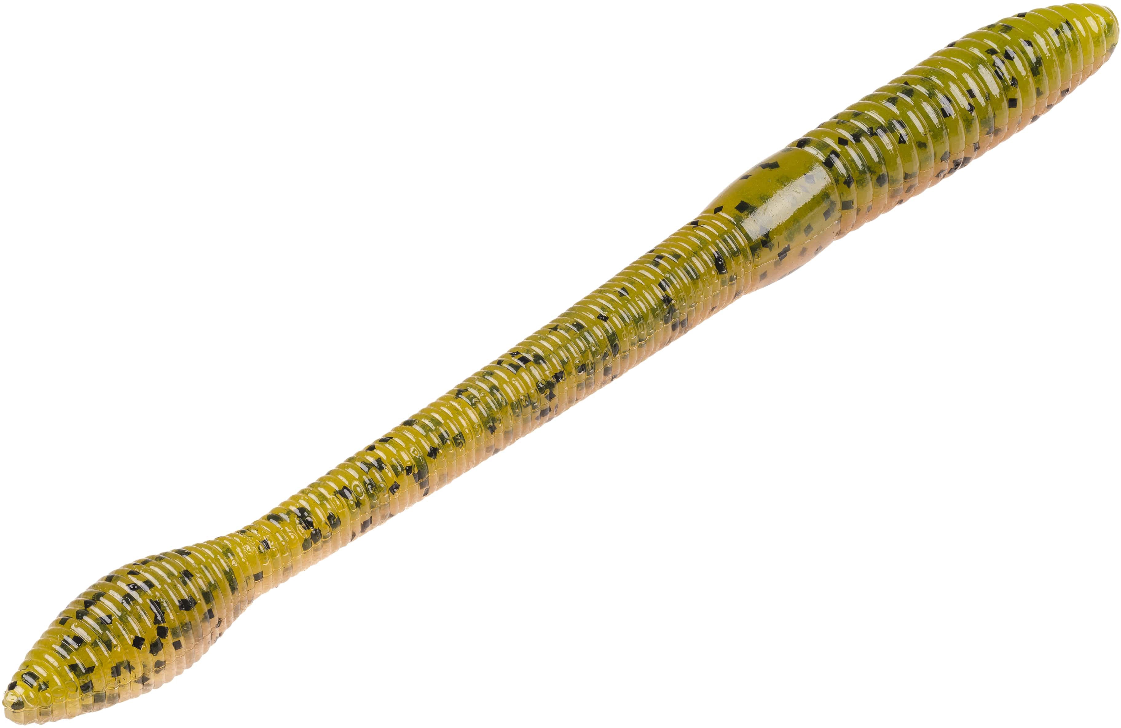 Strike King KVD Fat Baby Finesse 5 inch Soft Plastic Worm 8 pack