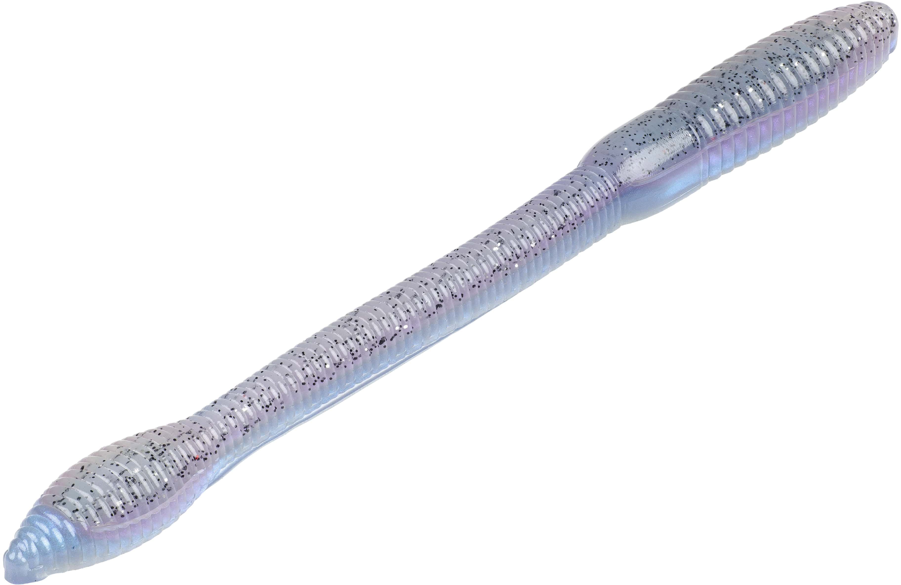 Strike King KVD Fat Baby Finesse 5 inch Soft Plastic Worm 8 pack