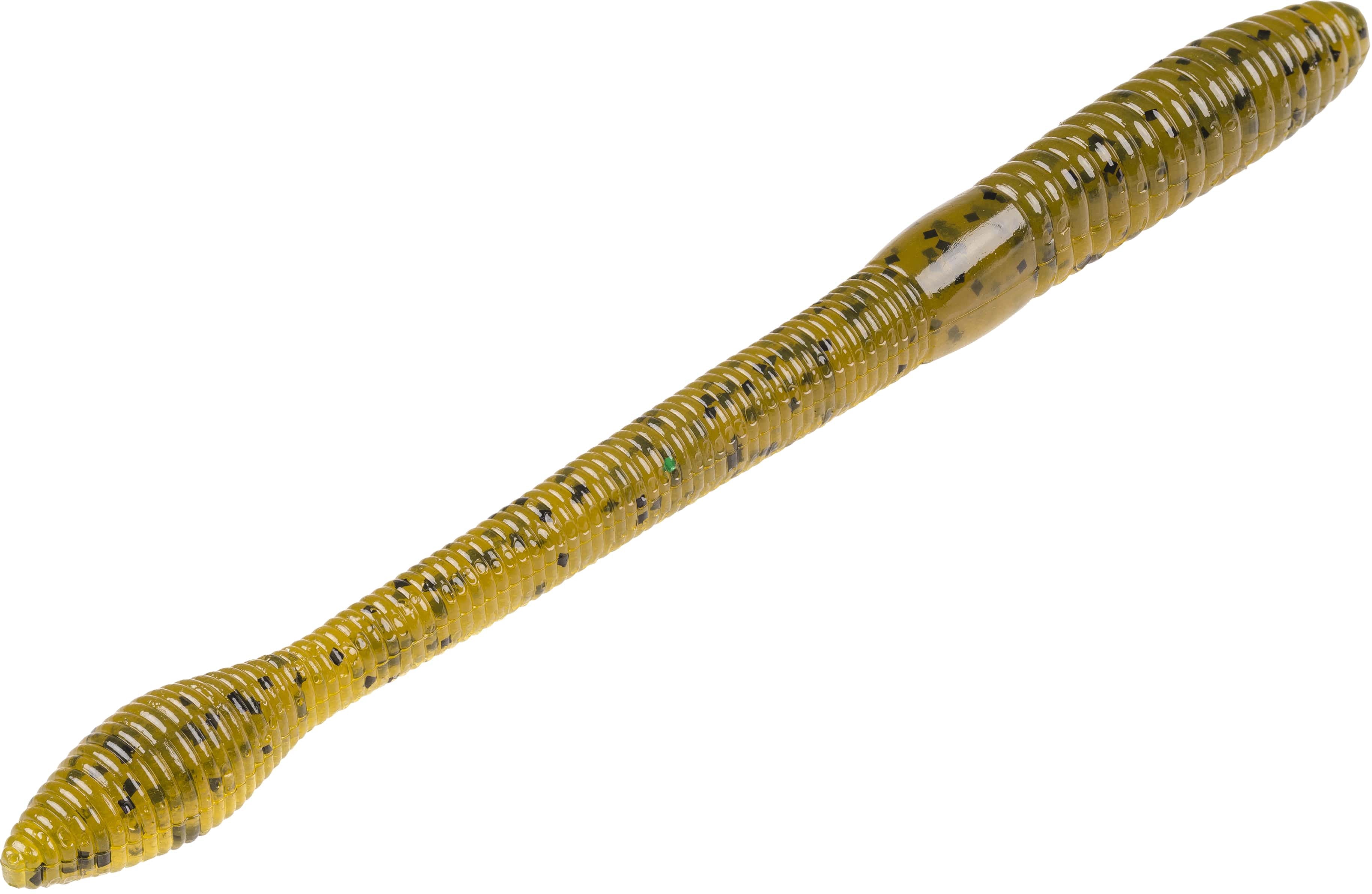 Strike King KVD Fat Baby Finesse 5 inch Soft Plastic Worm 8 pack