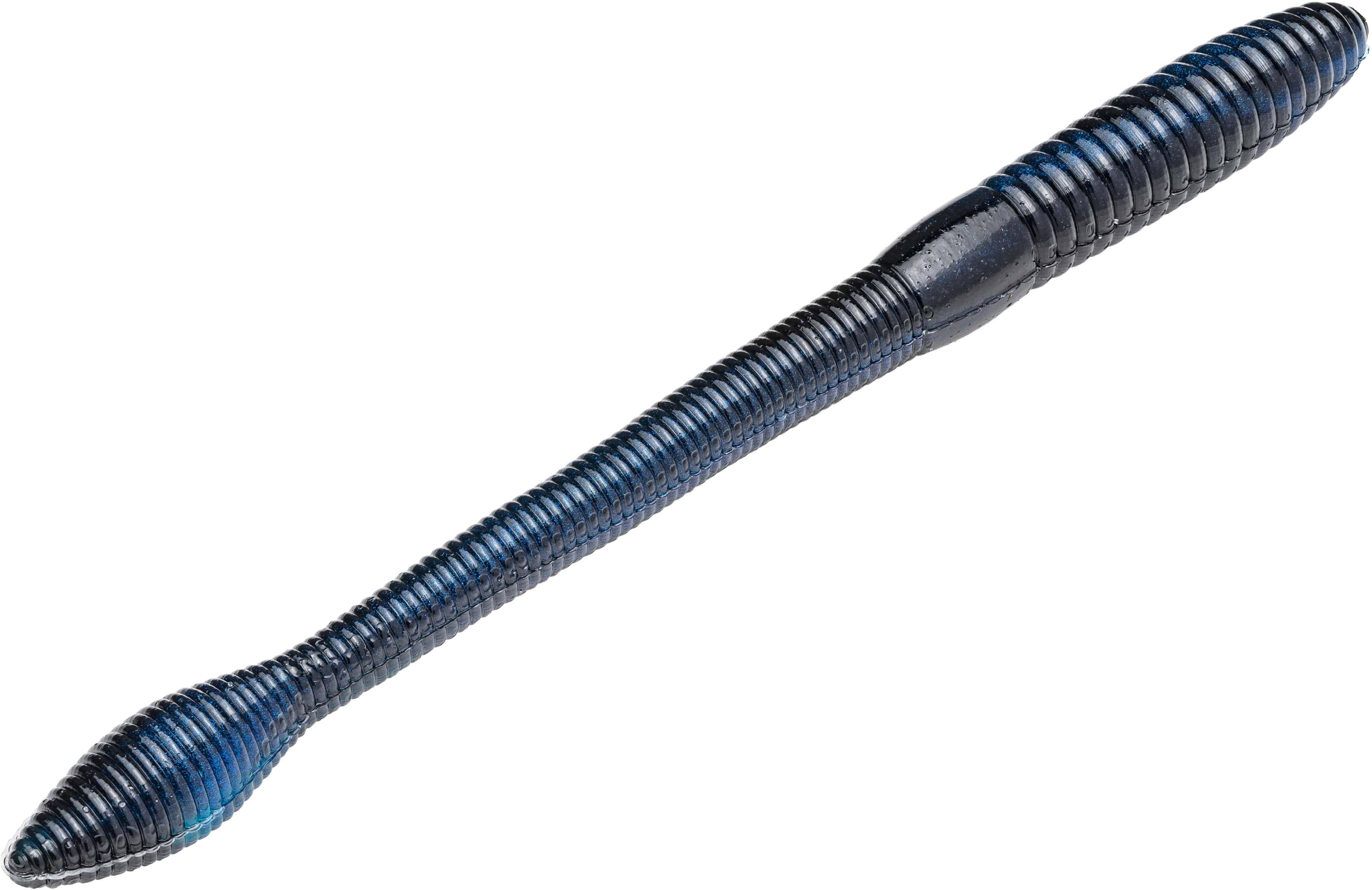 Strike King KVD Fat Baby Finesse 5 inch Soft Plastic Worm 8 pack