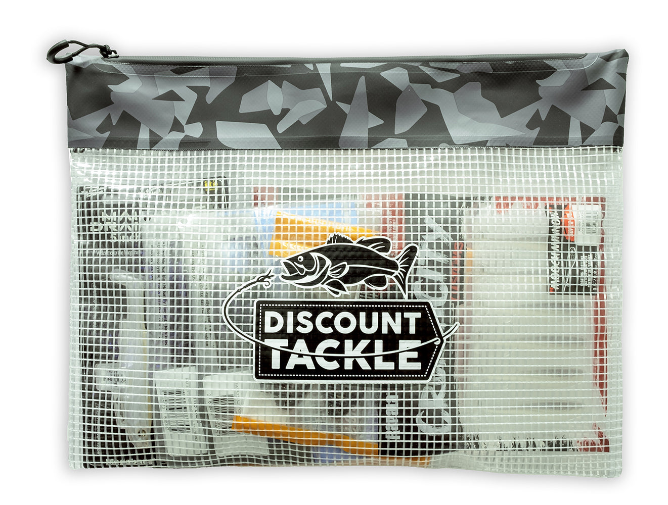 Discount Tackle Camo Mesh Tackle Bag