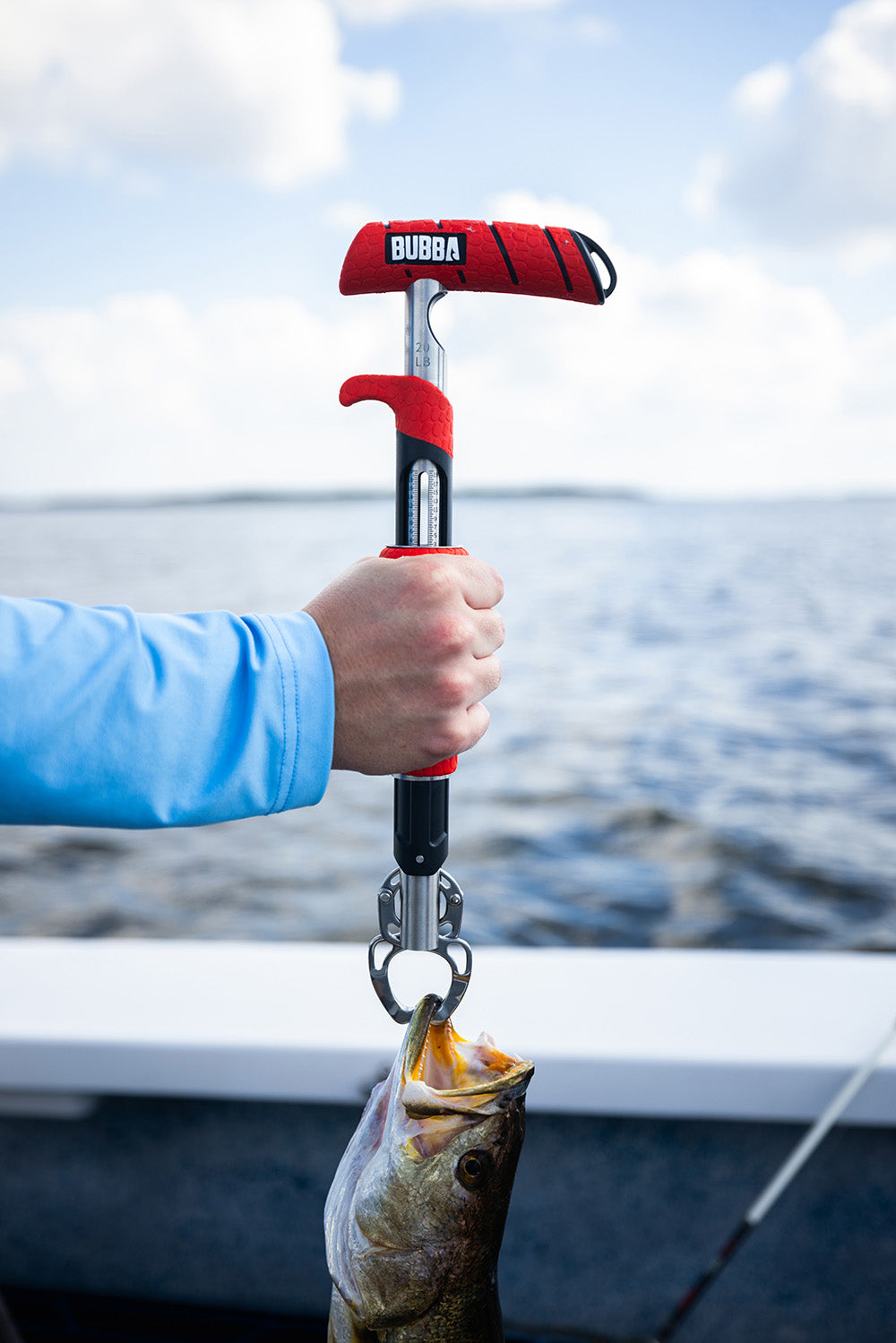 Bubba Fish Lip Grabber & Scale Combo - 20LB Rating