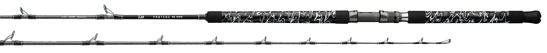 Daiwa Proteus Winn Camo Wrap Conventional Casting Rods