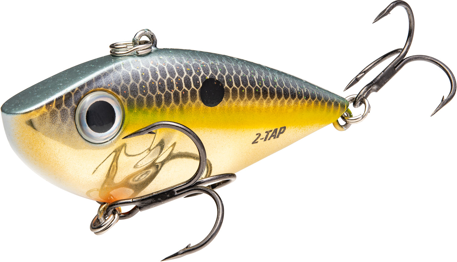 Strike King Red Eyed Shad Tungsten 2 Tap Lipless Crankbait - 2.5 Inch
