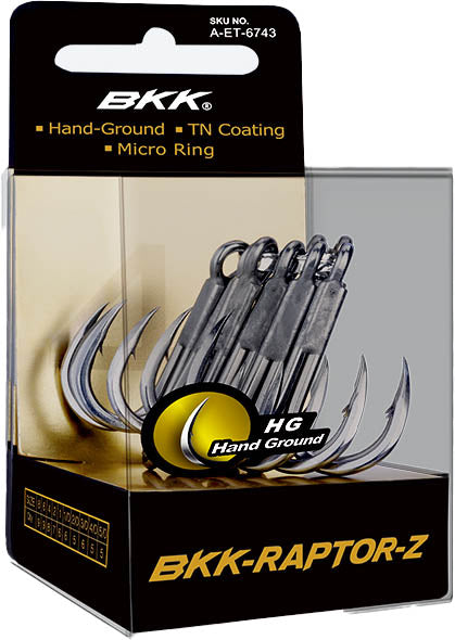BKK Raptor-Z Big Game Treble Hooks