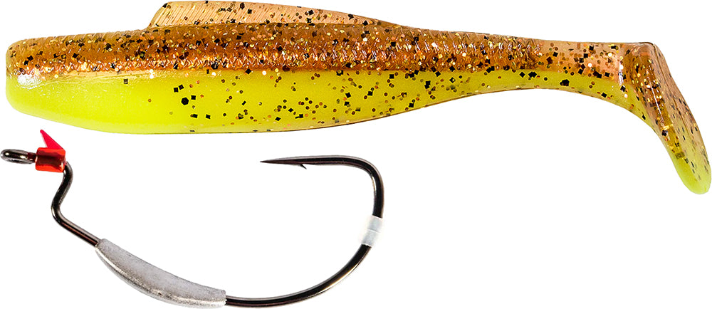 Z-Man 5 Inch DieZel MinnowZ & ZWG Weighted Swimbait Hook Combo