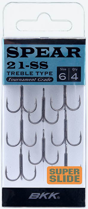 BKK Spear-21 SS Treble Hook