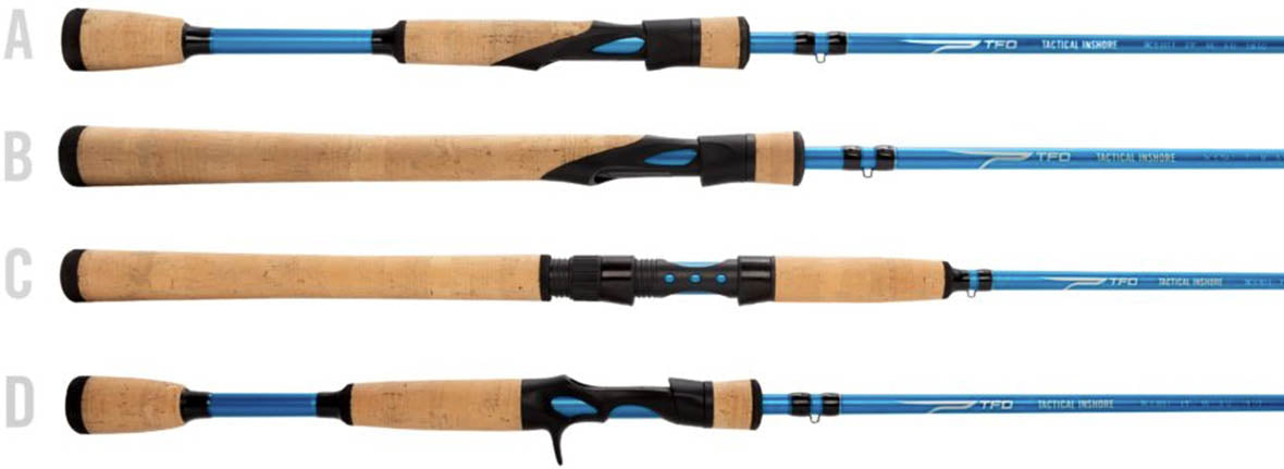 Temple Fork Outfitters Tactical Inshore Spinning Rods