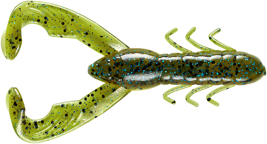 YUM Christie Craw 3 1/2 inch Soft Plastic Craw 8 pack