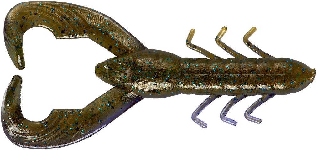 YUM Christie Craw 3 1/2 inch Soft Plastic Craw 8 pack