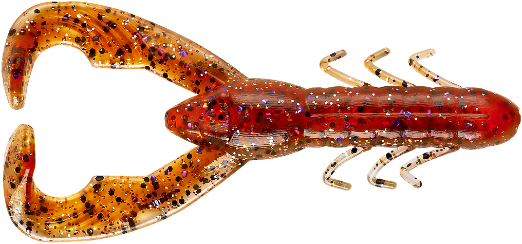 YUM Christie Craw 3 1/2 inch Soft Plastic Craw 8 pack