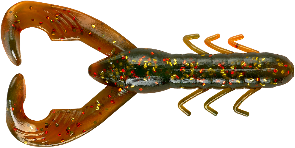 YUM Christie Craw 3 1/2 inch Soft Plastic Craw 8 pack