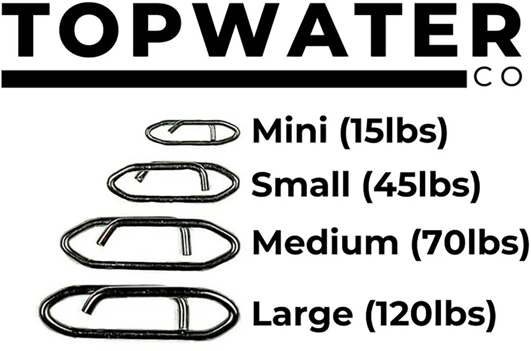 Topwater Co Speed Clips Sample Pack - 8 Pack