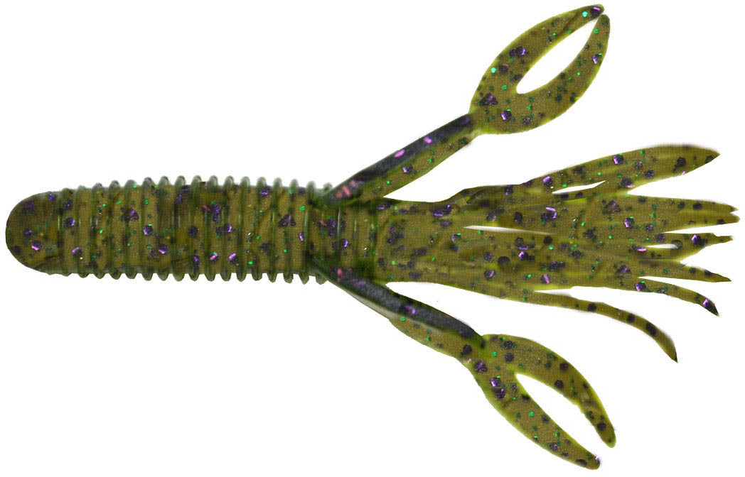 Big Bite Baits Craw Tube 4 inch Soft Plastic 8 pack