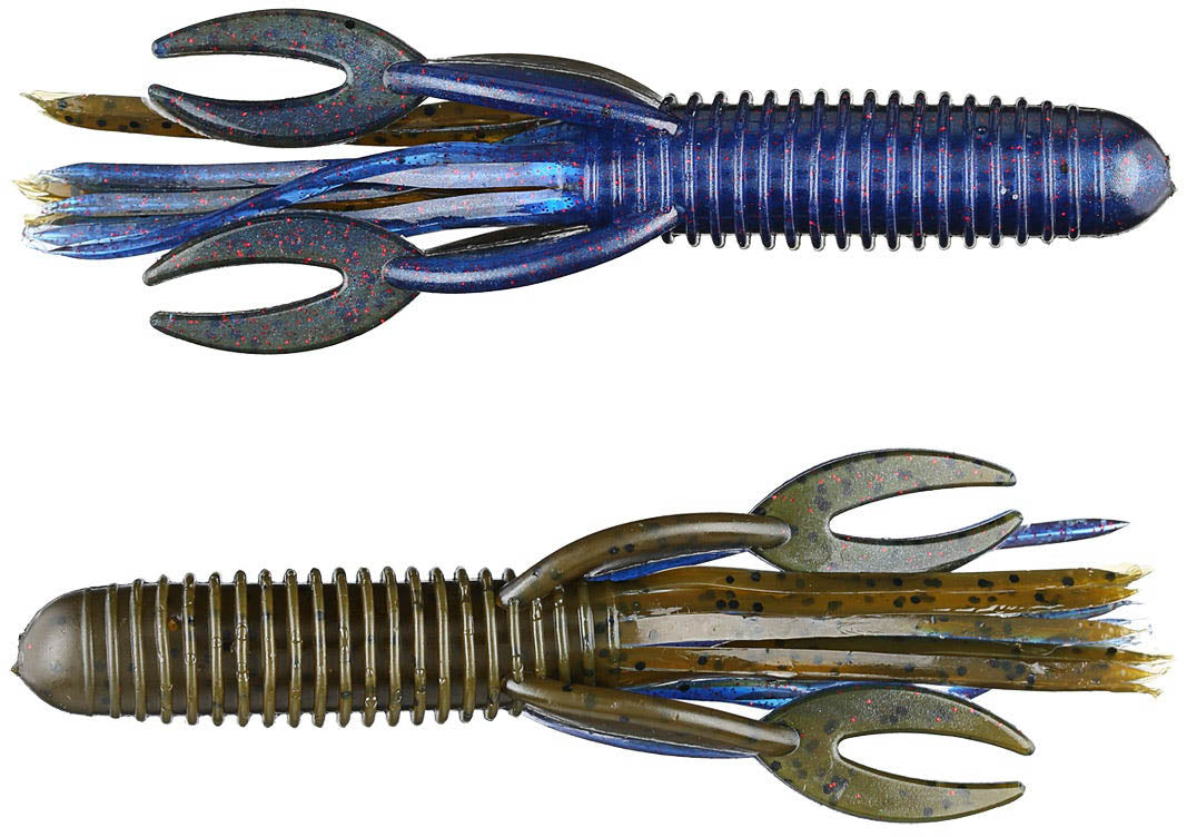 Big Bite Baits Craw Tube 4 inch Soft Plastic 8 pack